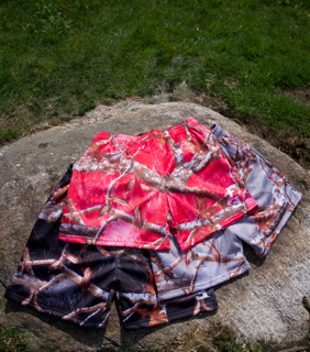 Camo Mesh Shorts